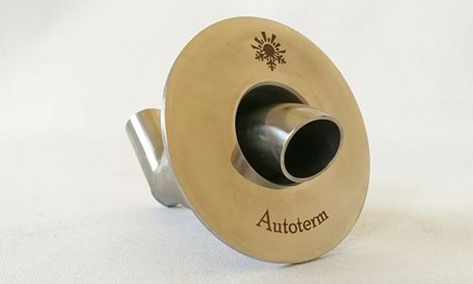 Hovedbilde Autoterm skroggjennomføring 24 mm eksos bøyd ...