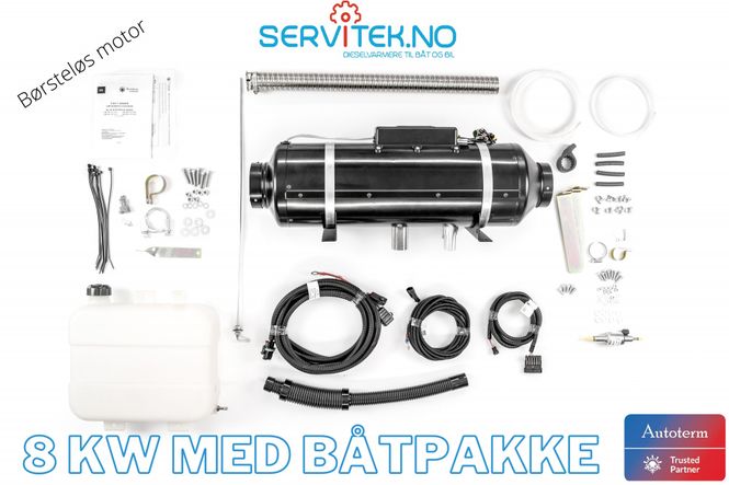 Hovedbilde Autoterm Air 8 KW 24 Volt med båtpakke